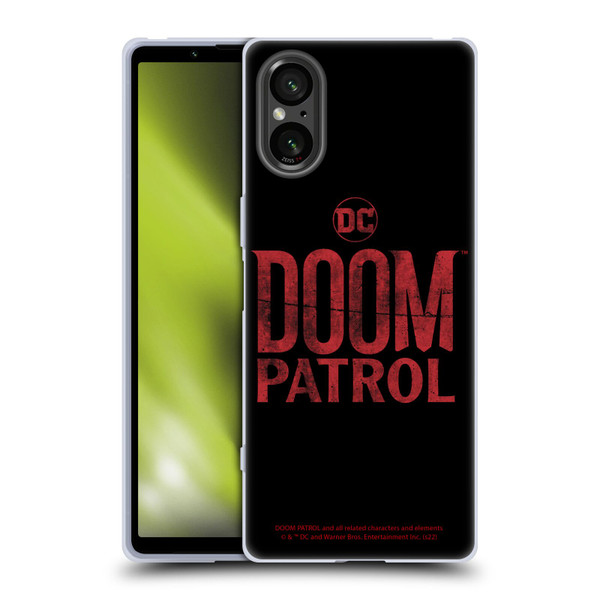 Doom Patrol Graphics Logo Soft Gel Case for Sony Xperia 5 V 5G