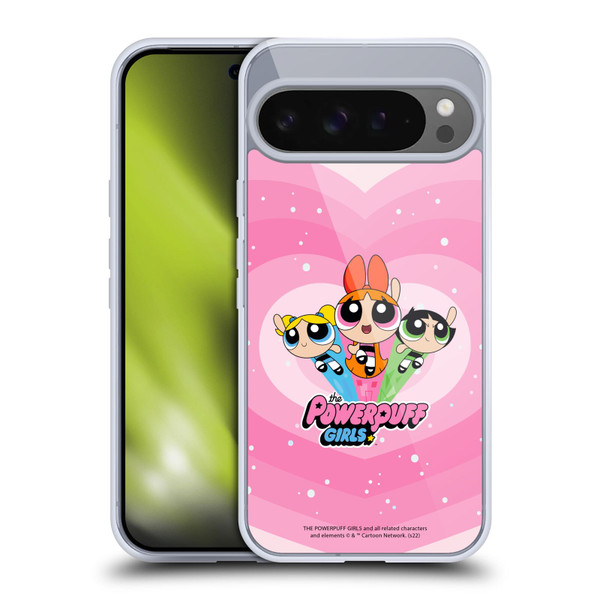 The Powerpuff Girls Graphics Group Soft Gel Case for Google Pixel 9 Pro XL