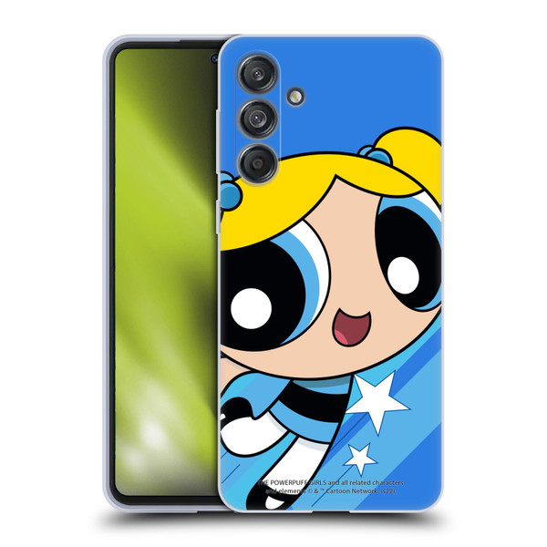 The Powerpuff Girls Graphics Bubbles Soft Gel Case for Samsung Galaxy M55 5G
