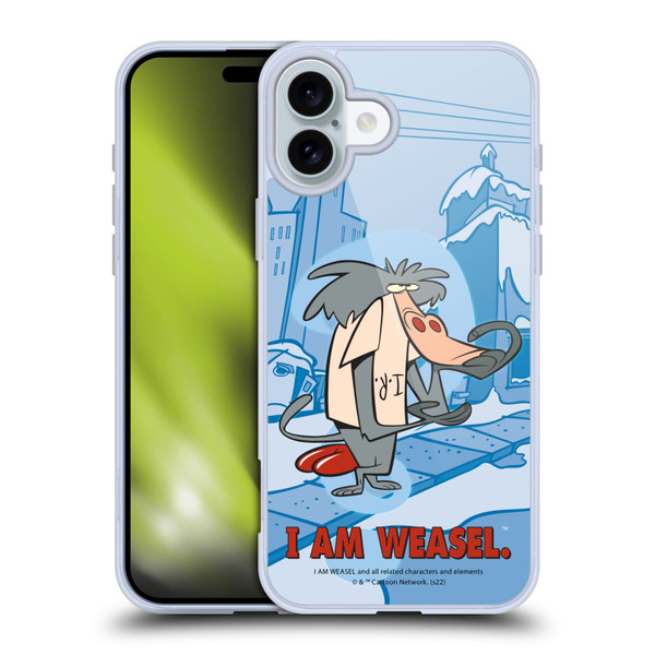 I Am Weasel. Graphics What Is It I.R Soft Gel Case for Apple iPhone 16 Plus