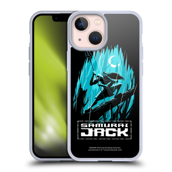 Samurai Jack Graphics Season 5 Poster Soft Gel Case for Apple iPhone 13 Mini
