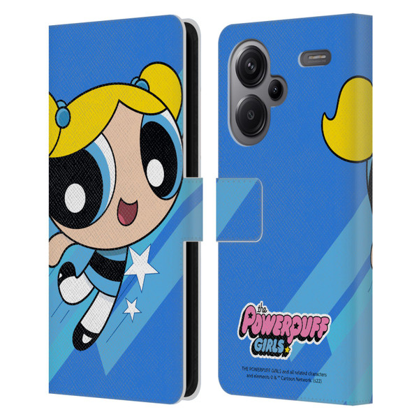 The Powerpuff Girls Graphics Bubbles Leather Book Wallet Case Cover For Xiaomi Redmi Note 13 Pro Plus 5G