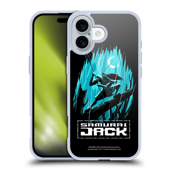 Samurai Jack Graphics Season 5 Poster Soft Gel Case for Apple iPhone 16