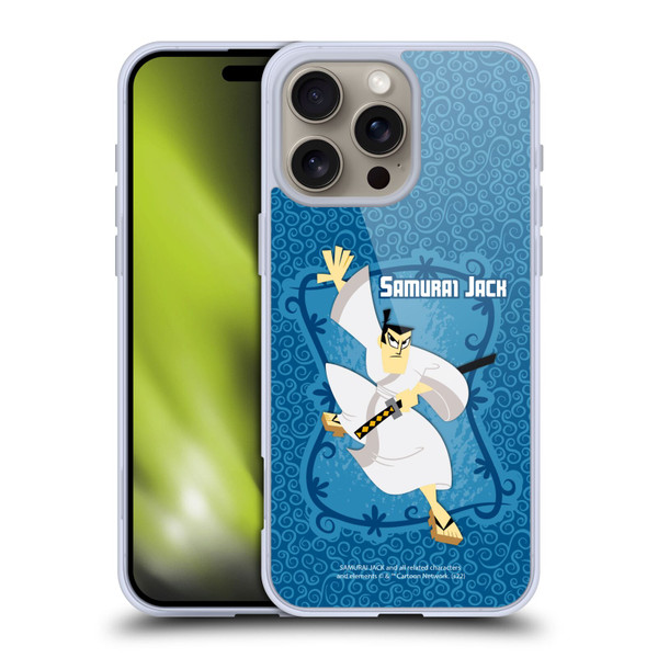 Samurai Jack Graphics Character Art 1 Soft Gel Case for Apple iPhone 16 Pro Max