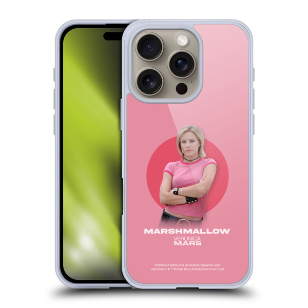 Veronica Mars Graphics Character Art Soft Gel Case for Apple iPhone 16 Pro