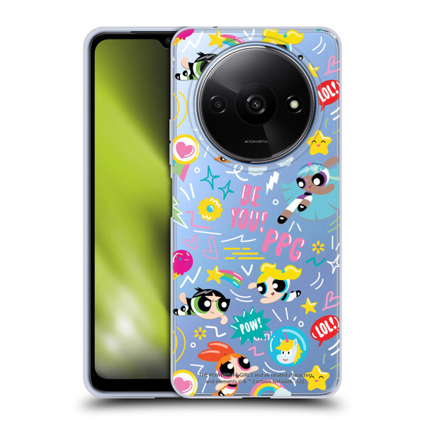 The Powerpuff Girls Graphics Icons Soft Gel Case for Xiaomi Redmi A3