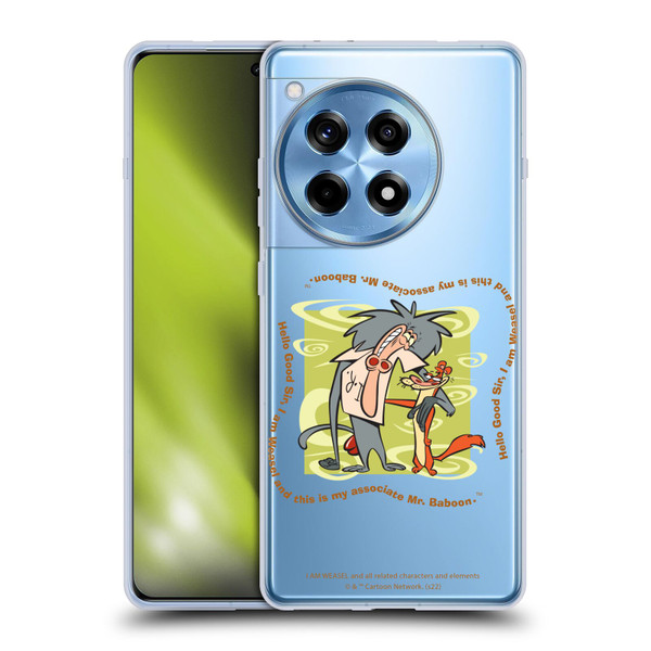 I Am Weasel. Graphics Hello Good Sir Soft Gel Case for OPPO OnePlus Ace 3 5G