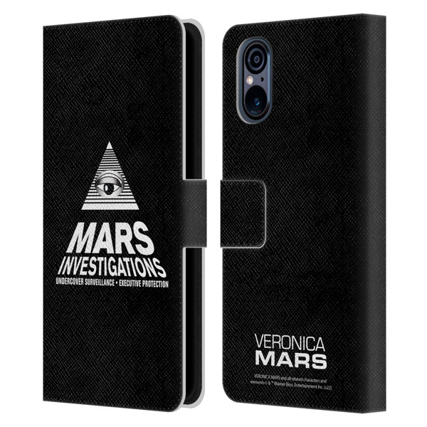 Veronica Mars Graphics Logo Leather Book Wallet Case Cover For Sony Xperia 5 V 5G