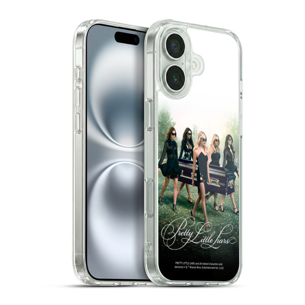 Pretty Little Liars Graphics Season 6 Poster Soft Gel Case for Apple iPhone 16 Plus & MagSafe