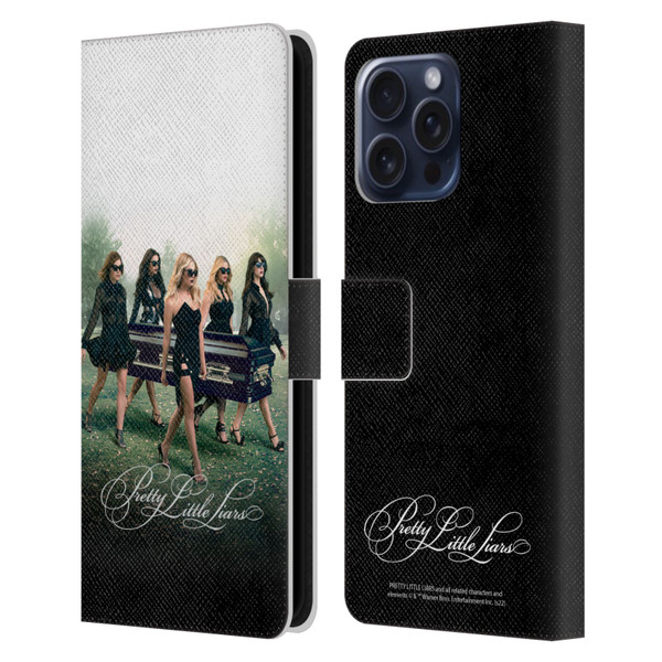 Pretty Little Liars Graphics Season 6 Poster Leather Book Wallet Case Cover For Apple iPhone 16 Pro Max