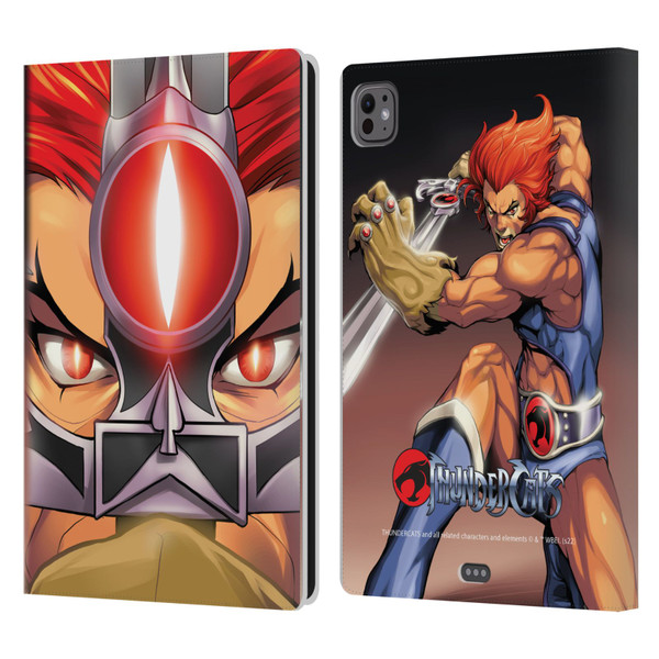 Thundercats Graphics Lion-O Leather Book Wallet Case Cover For Apple iPad Pro 11 M4 2024