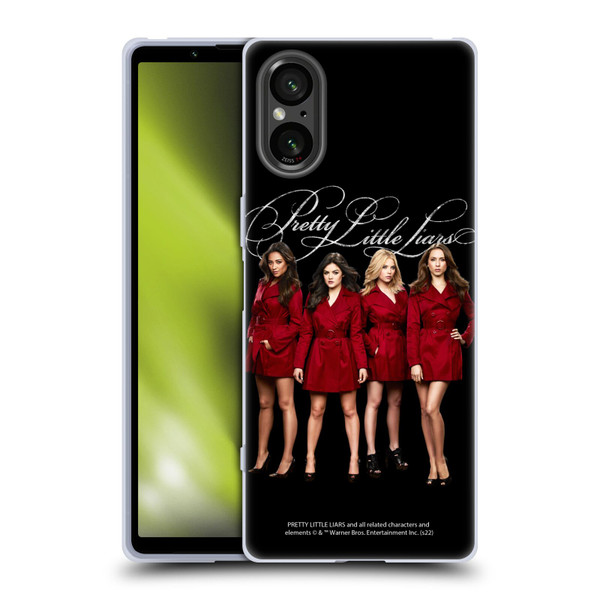 Pretty Little Liars Graphics Characters Soft Gel Case for Sony Xperia 5 V 5G