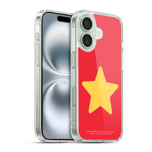 Steven Universe Graphics Logo Soft Gel Case for Apple iPhone 16 & MagSafe