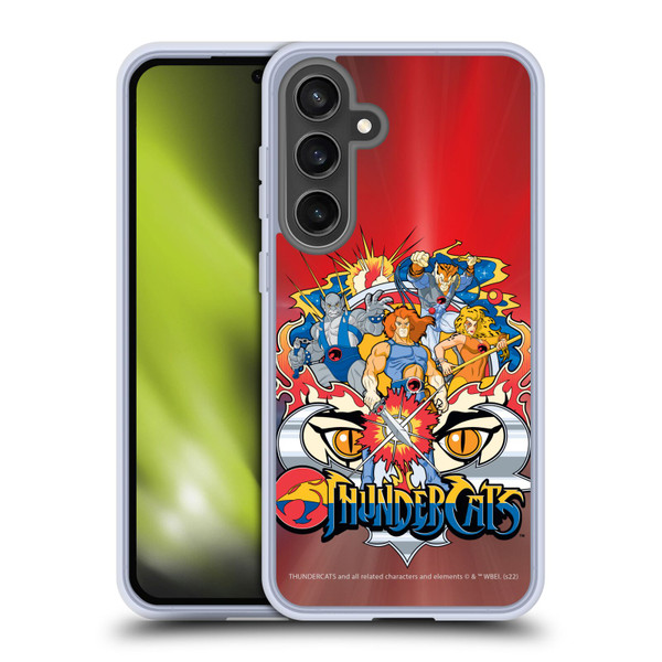 Thundercats Graphics Characters Soft Gel Case for Samsung Galaxy S24 FE