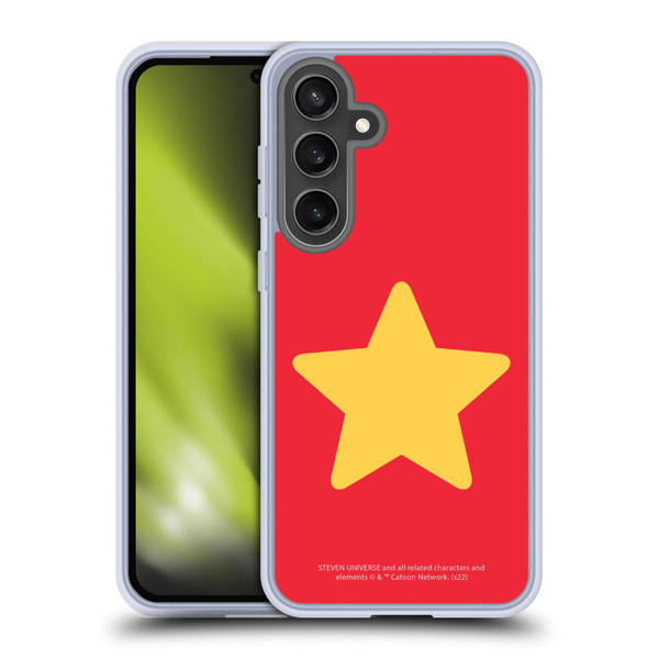 Steven Universe Graphics Logo Soft Gel Case for Samsung Galaxy S24 FE