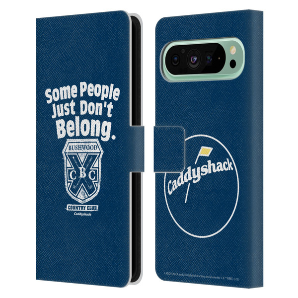 Caddyshack Graphics Some People Just Don't Belong Leather Book Wallet Case Cover For Google Pixel 9 Pro XL