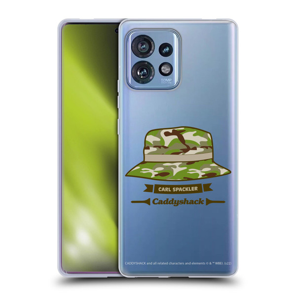 Caddyshack Graphics Carl Spackler Hat Soft Gel Case for Motorola Moto Edge 40 Pro