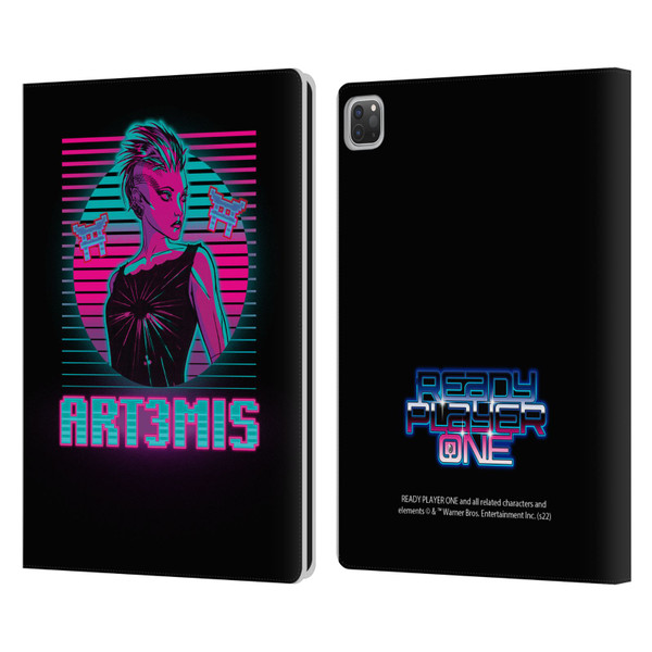 Ready Player One Graphics Character Art Leather Book Wallet Case Cover For Apple iPad Pro 13 M4 2024