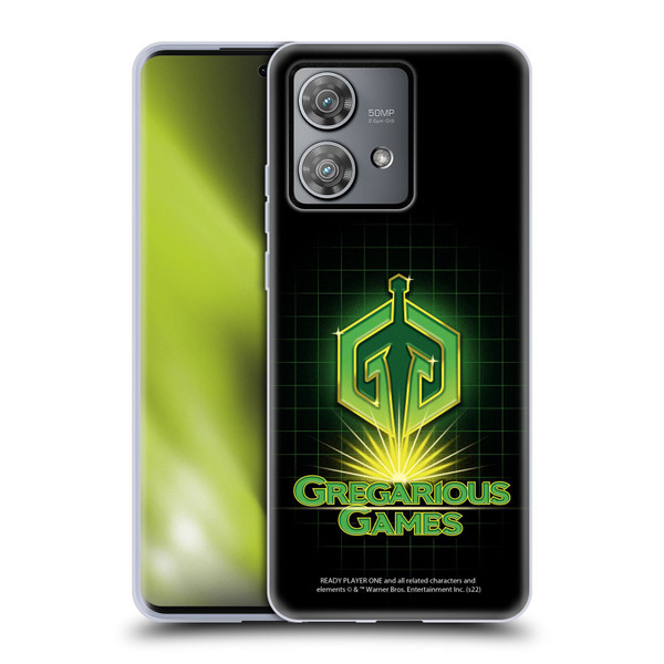 Ready Player One Graphics Logo Soft Gel Case for Motorola Edge 40 Neo 5G