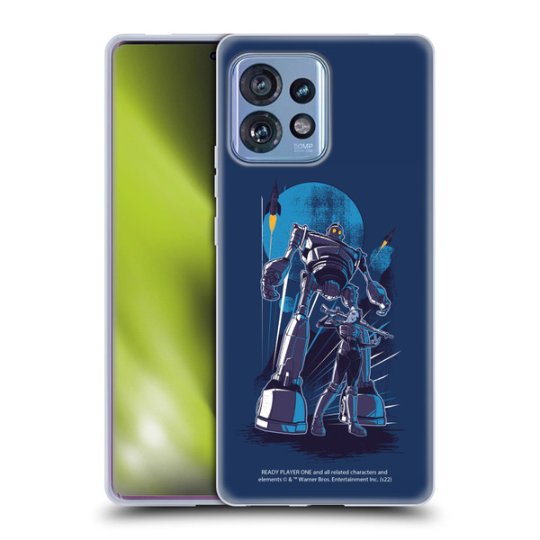 Ready Player One Graphics Iron Giant Soft Gel Case for Motorola Moto Edge 40 Pro
