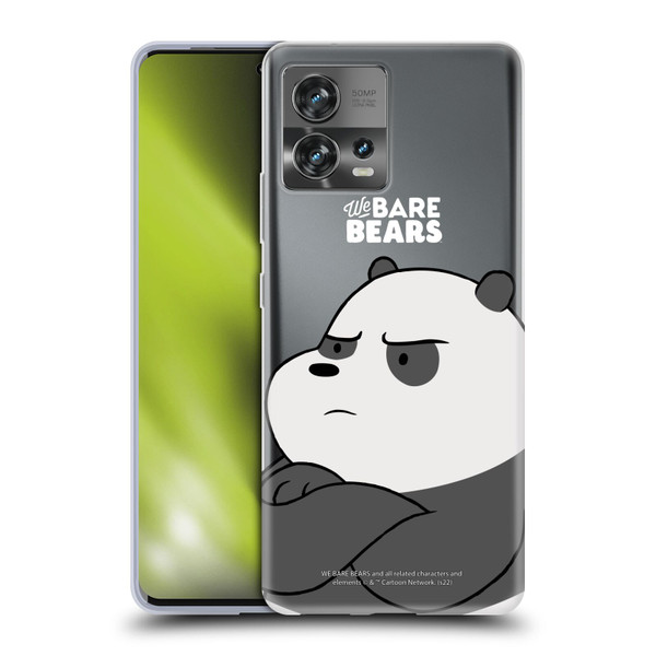 We Bare Bears Character Art Panda Soft Gel Case for Motorola Moto Edge 30 Fusion
