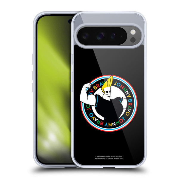 Johnny Bravo Graphics Logo Soft Gel Case for Google Pixel 9 Pro XL