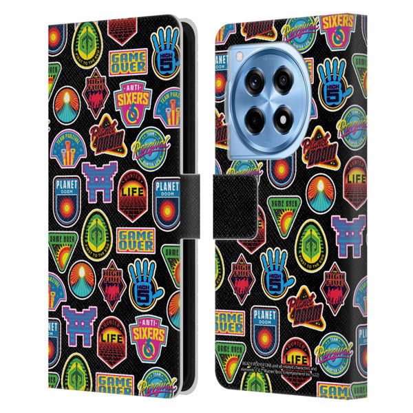 Ready Player One Graphics Collage Leather Book Wallet Case Cover For OnePlus 12R