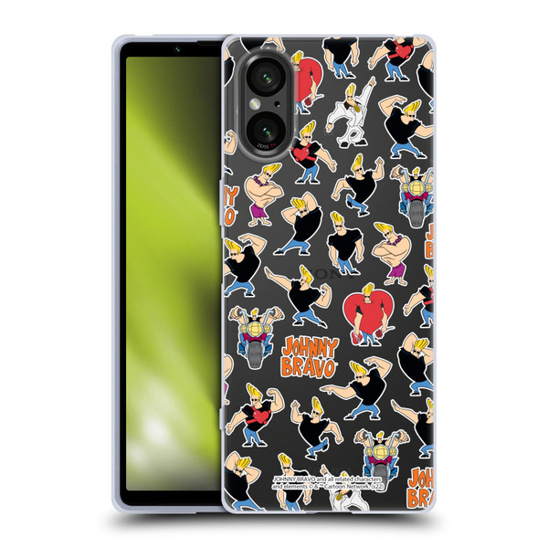 Johnny Bravo Graphics Pattern Soft Gel Case for Sony Xperia 5 V 5G