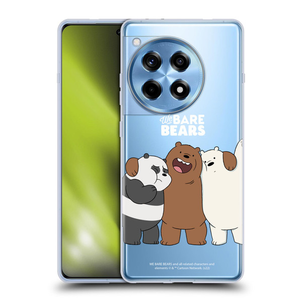 We Bare Bears Character Art Group 1 Soft Gel Case for OPPO OnePlus Ace 3 5G