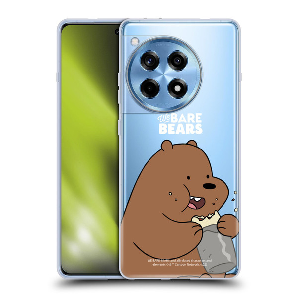 We Bare Bears Character Art Grizzly Soft Gel Case for OPPO OnePlus Ace 3 5G