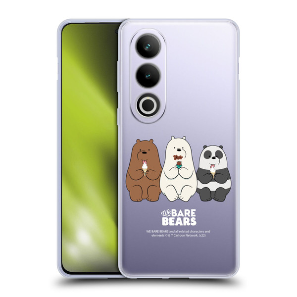 We Bare Bears Character Art Group 2 Soft Gel Case for OPPO OnePlus Ace 3V 5G