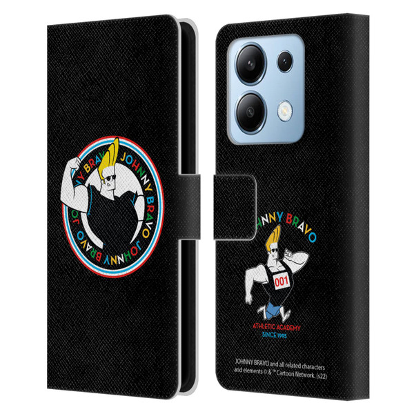 Johnny Bravo Graphics Logo Leather Book Wallet Case Cover For Xiaomi Redmi Note 13/13 Pro 5G