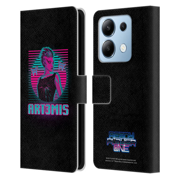 Ready Player One Graphics Character Art Leather Book Wallet Case Cover For Xiaomi Redmi Note 13/13 Pro 5G