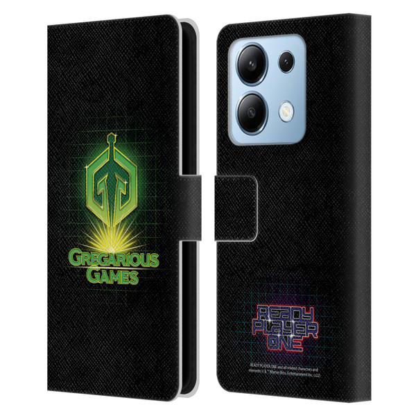 Ready Player One Graphics Logo Leather Book Wallet Case Cover For Xiaomi Redmi Note 13/13 Pro 5G
