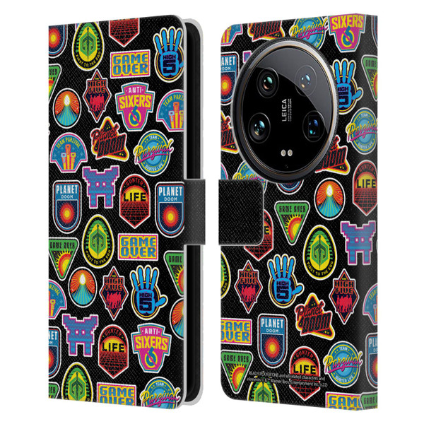 Ready Player One Graphics Collage Leather Book Wallet Case Cover For Xiaomi 14 Ultra