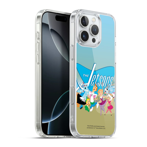 The Jetsons Graphics Group Soft Gel Case for Apple iPhone 16 Pro Max & MagSafe