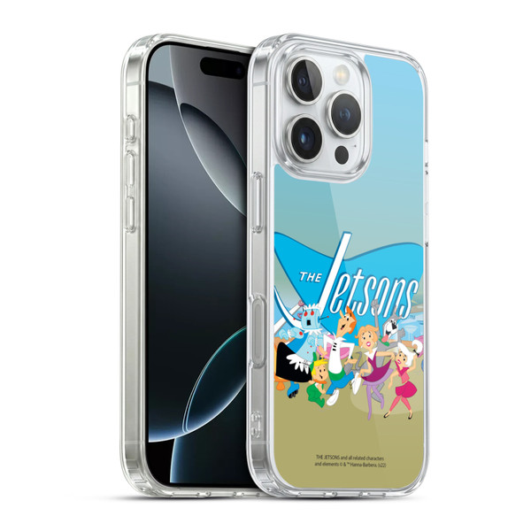The Jetsons Graphics Group Soft Gel Case for Apple iPhone 16 Pro & MagSafe