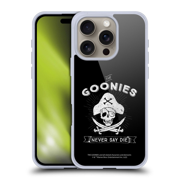 The Goonies Graphics Logo Soft Gel Case for Apple iPhone 16 Pro