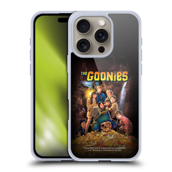 The Goonies Graphics Poster Soft Gel Case for Apple iPhone 16 Pro