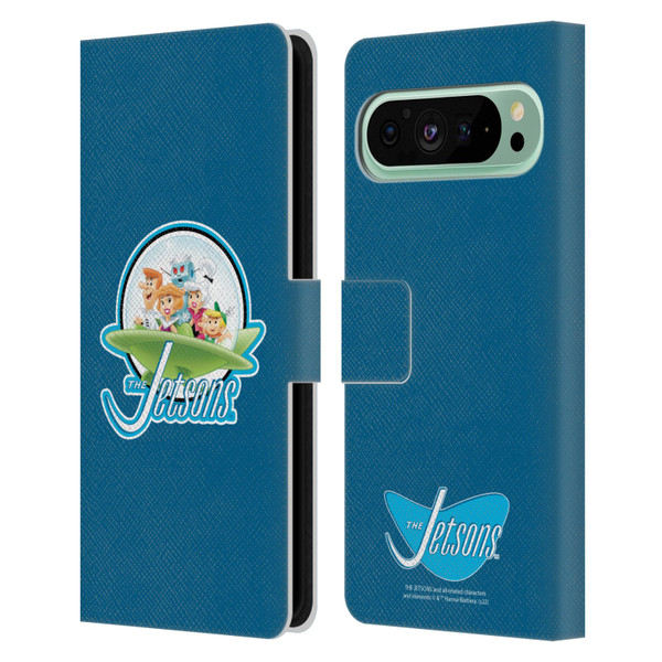 The Jetsons Graphics Logo Leather Book Wallet Case Cover For Google Pixel 9 Pro XL