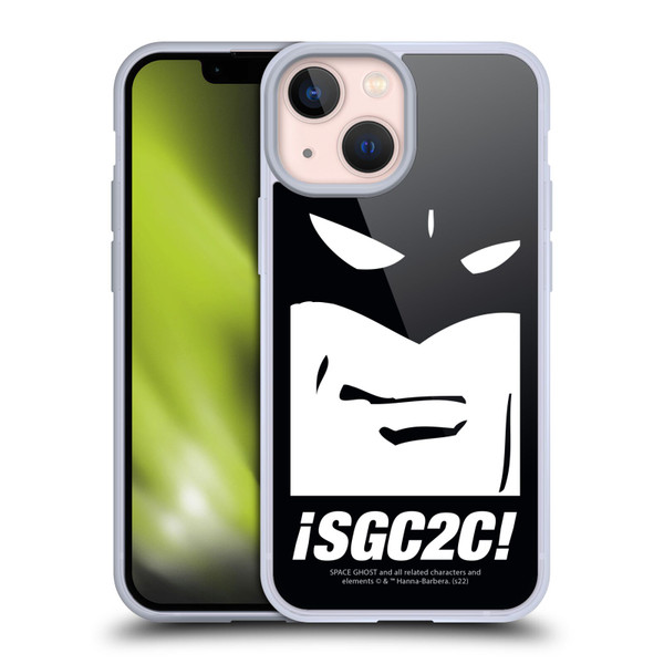 Space Ghost Coast to Coast Graphics Space Ghost Soft Gel Case for Apple iPhone 13 Mini