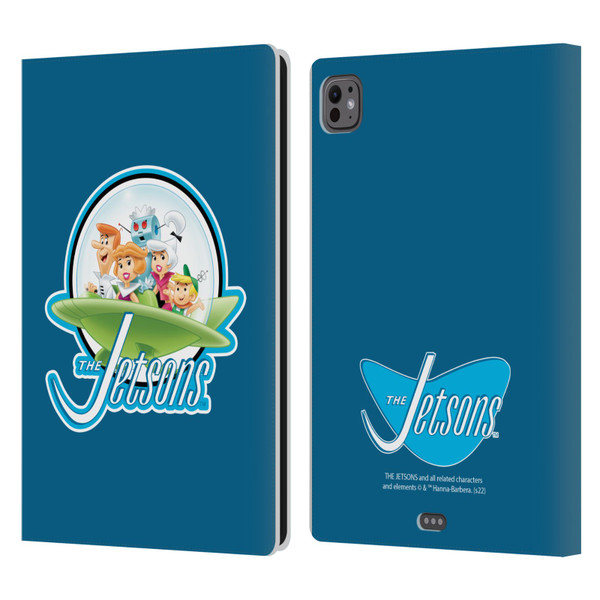 The Jetsons Graphics Logo Leather Book Wallet Case Cover For Apple iPad Pro 11 M4 2024