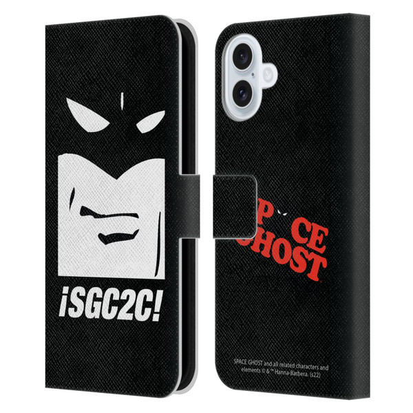 Space Ghost Coast to Coast Graphics Space Ghost Leather Book Wallet Case Cover For Apple iPhone 16 Plus