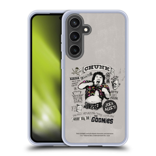 The Goonies Graphics Character Art Soft Gel Case for Samsung Galaxy S24 FE