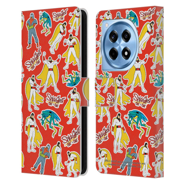 Space Ghost Coast to Coast Graphics Icons Leather Book Wallet Case Cover For OnePlus 12R