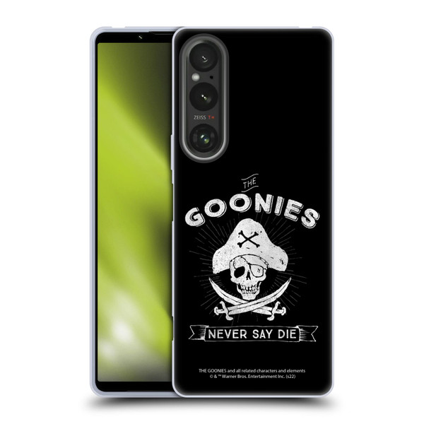 The Goonies Graphics Logo Soft Gel Case for Sony Xperia 1 V 5G