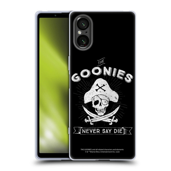 The Goonies Graphics Logo Soft Gel Case for Sony Xperia 5 V 5G