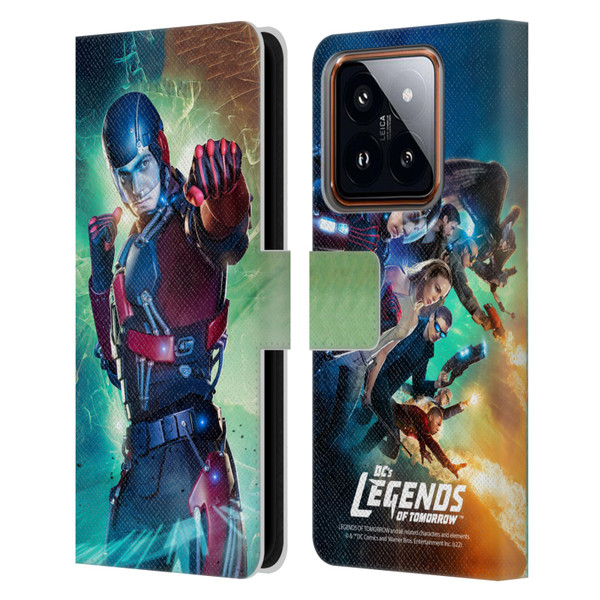 Legends Of Tomorrow Graphics Atom Leather Book Wallet Case Cover For Xiaomi 14