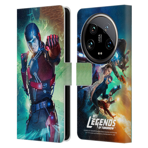 Legends Of Tomorrow Graphics Atom Leather Book Wallet Case Cover For Xiaomi 14 Ultra