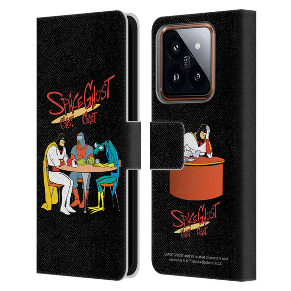 Space Ghost Coast to Coast Graphics Group Leather Book Wallet Case Cover For Xiaomi 14